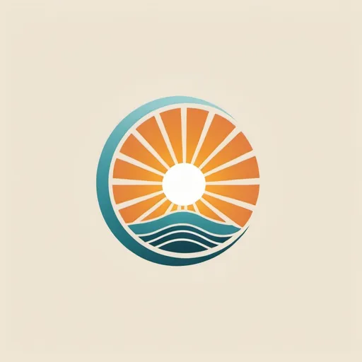 Prompt: an abstract logo for Arise Hyperbarics with a sun graphic in calming colors. Minimalistic style. The words "Arise Hyperbarics" should be in the design
