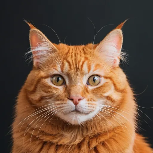 Prompt: Banner for YouTube with an orange cat
