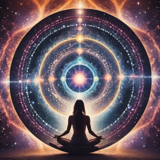 Prompt: Can you make an Instagram post with this text: Viewing life through the quantum lens reveals that everything in the universe is made of energy, all interconnected. Our thoughts and emotions carry vibrational frequencies that influence our energetic state. Quantum Healing recognizes that our beliefs shape our experiences—limiting beliefs can hold us back, but by rewriting them, we open ourselves to endless possibilities. Shifting to a positive mindset creates the space for deep healing and transformation, allowing us to break free from old patterns and thrive in a new reality.