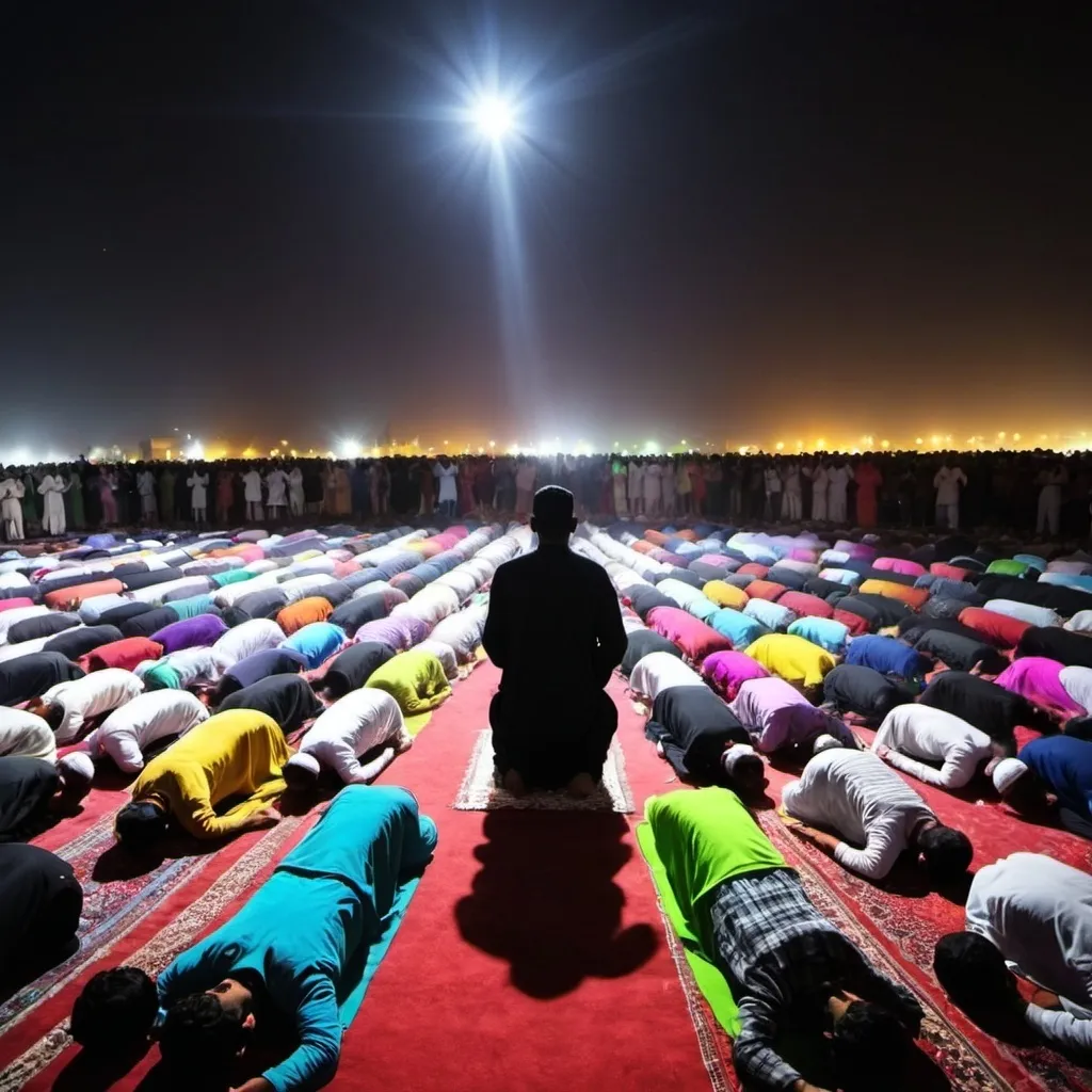 Prompt: Rave on namaz