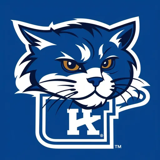 Prompt: Kentucky wildcats on lip clipart