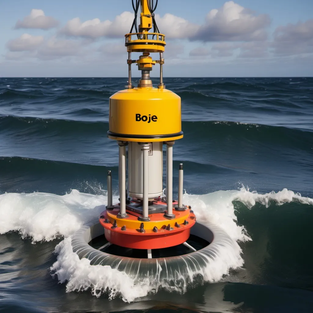 Prompt: an offshore measurement boje for wave measurement