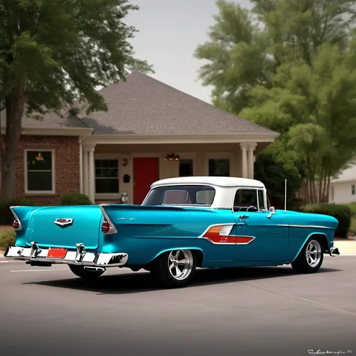 Prompt: 1955 Chevy El Camino