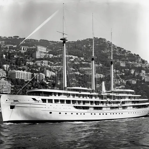 Prompt: In the summer of 1923, the opulent yacht Seraphina set sail from the bustling harbor of Monaco, captained by the enigmatic Captain Elias Turner. The Seraphina was not just a yacht; she was a floating palace, adorned with fine art and staffed by a crew of the best in the business. Rumors swirled among the elite about the captain’s secret past—whispers of a hidden treasure that he had unearthed during his younger days as a treasure hunter.