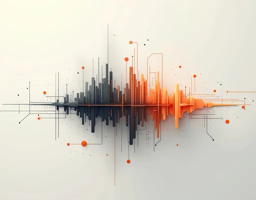 Prompt: A sleek and modern background image inspired by AI technology and abstract shapes. The background should feature subtle circuit patterns and digital elements in soft metallic hues, blended with shades of black and orange. No logos or text, just the abstract tech-inspired design. The overall feel should be futuristic, minimalistic, and creative, suitable for a brand focused on AI and design innovation.