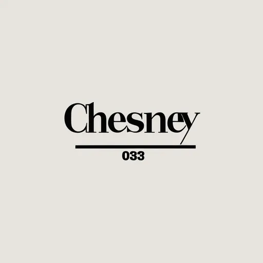 Prompt: The words 'Chesney 03' in a curve to form a semi circle