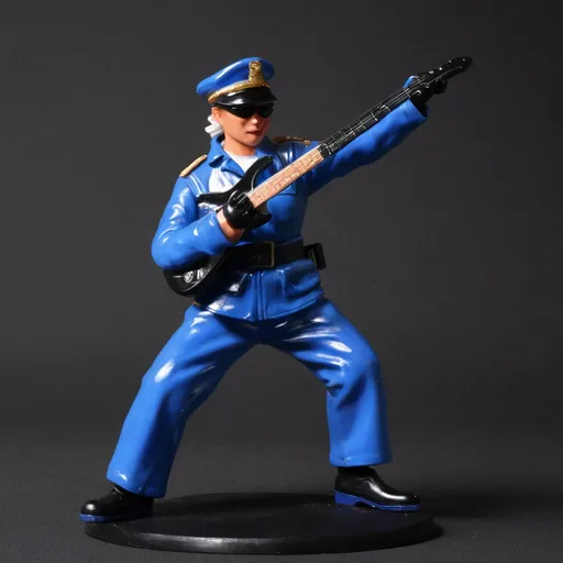 Prompt: <mymodel> the blues fighters