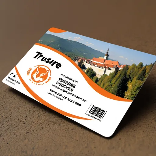 Prompt: trsure hunt in brasov Voucher card