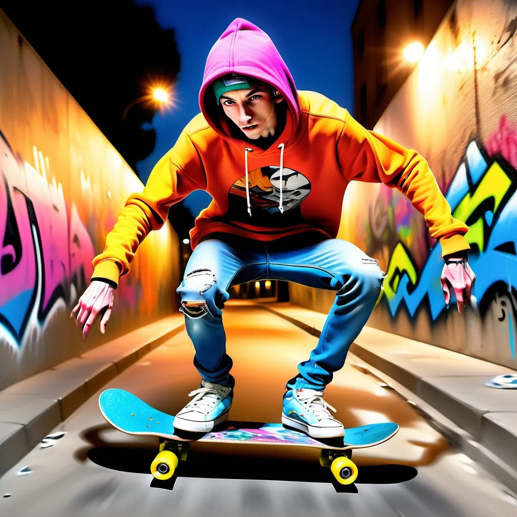 Prompt: slim skinny slender (very scrawny) ((very veiny)) ((((very muscular)))) czech 20yos skaters arthyos 