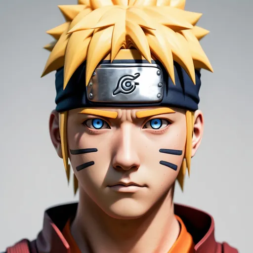 Prompt: Hyper realistic naruto charactor