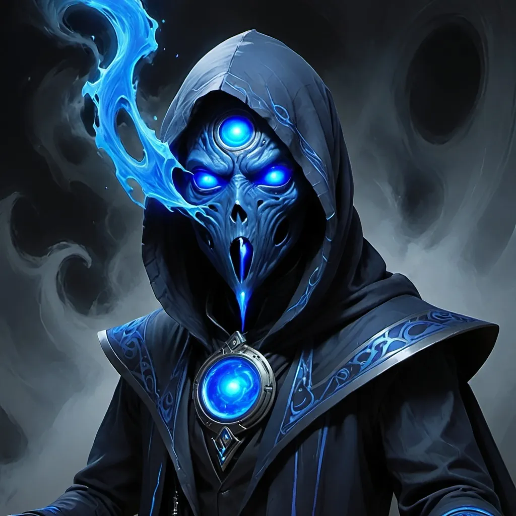 Prompt: blue Echo Void lurker 