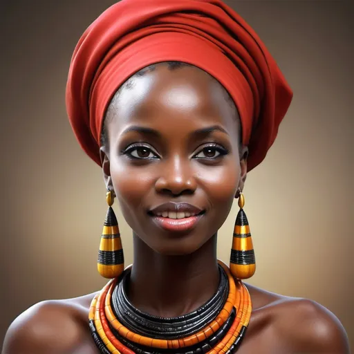 Prompt: create a beautiful kenyan lady

