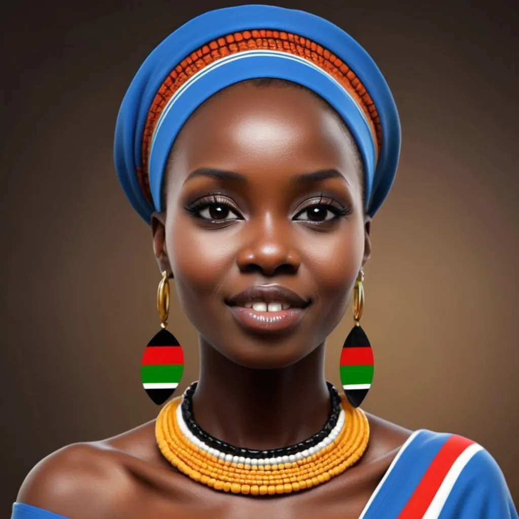 Prompt: create a beautiful kenyan lady

