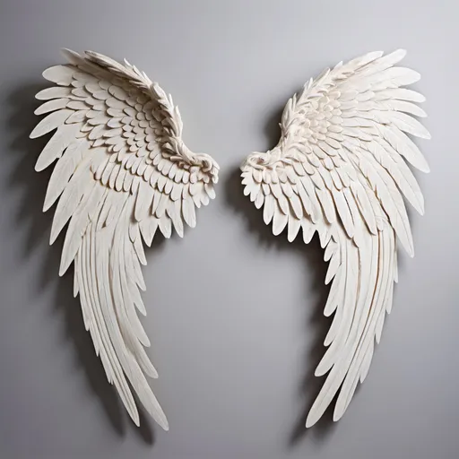 Prompt: Large angelic wings

