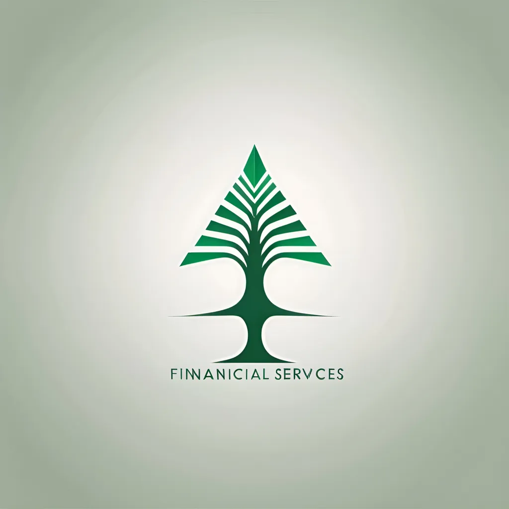 Prompt: "A minimalist and professional logo for a financial services company, featuring an abstract icon in the shape of upward arrows or a tree to symbolize growth, wealth, and stability. The icon is designed with clean lines in green and silver tones. The company name 'ELDA Financial Services' is displayed in a modern, sans-serif font below the icon, with a balanced layout. The overall design is sleek, clean, and highly professional, set against a flat white or light gray background."