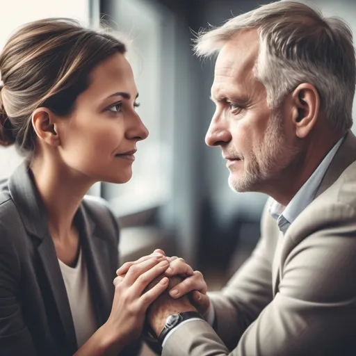 Prompt: Create a new and better attention-grabbing image for someone who is learning about and practicing EMPATHY in their quest to become a better leader
