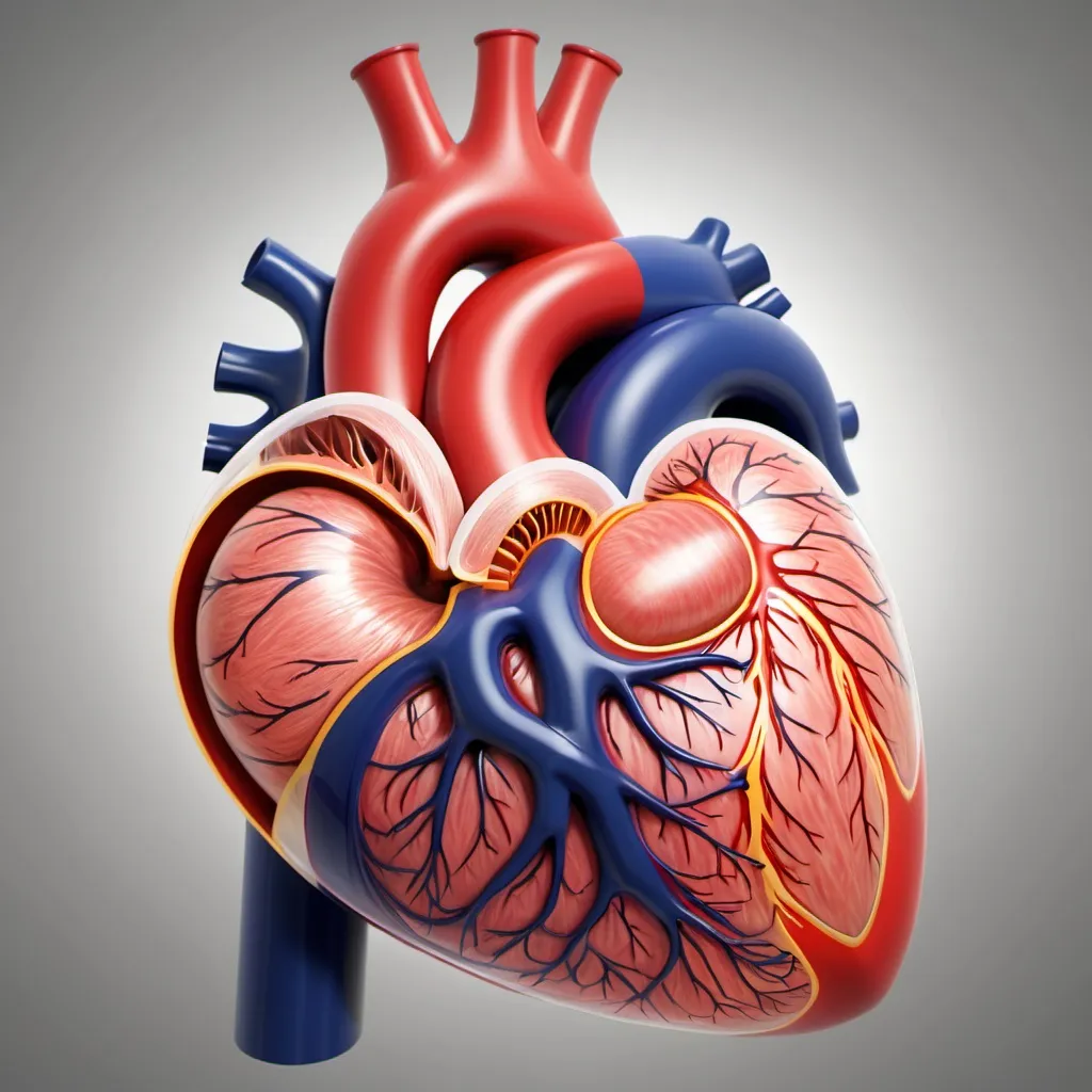 Prompt:  Heart Function – Explaining that two hearts pump blood to the gills, while the third circulates it through the body.
