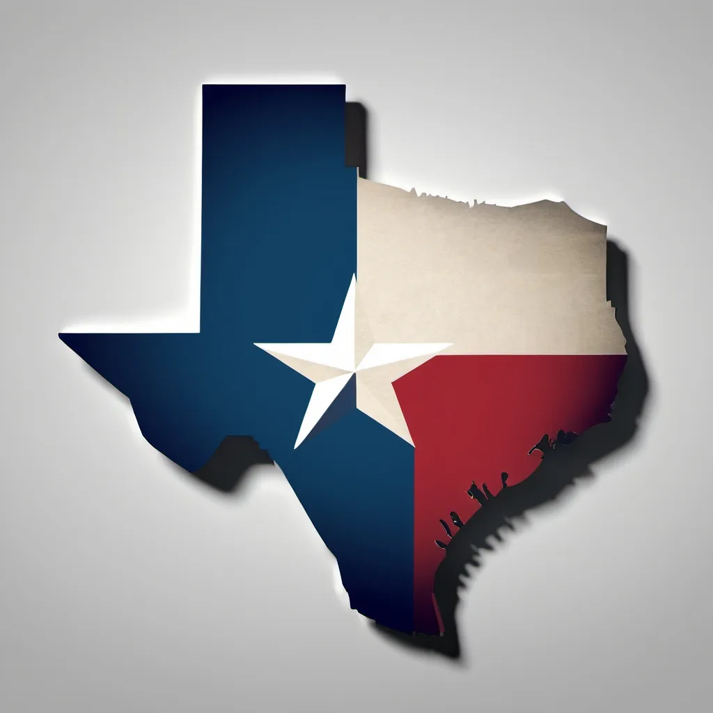 Prompt: Shape of the state of Texas with RO in it
