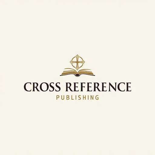 Prompt: sleek and professional transparent logo, "Cross Reference Publishing" displayed in elegant, modern typography, minimalist design elements, subtle hints of faith-inspired symbols, balanced composition, focus on clarity and professionalism, refined color palette with soft neutrals and calming tones, suitable for a publishing identity, high-quality vector design, emphasis on simplicity and sophistication.