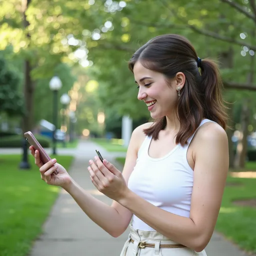 Prompt: Targeting eco-friendly people who love cleanliness.
Ages 12+ with smartphones for scanning.
