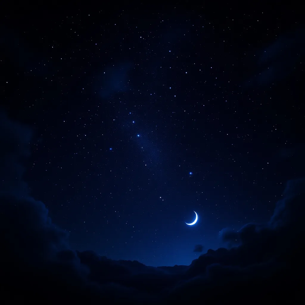 Prompt: A skybox with a clear, starry night and twinkling stars