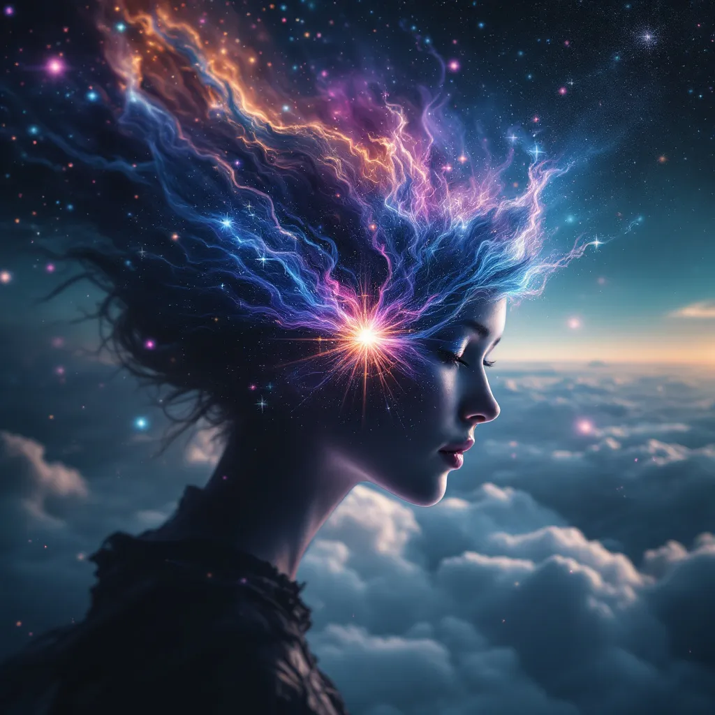 Prompt: Deep inspirational mystery inception beauty life beyond universe

