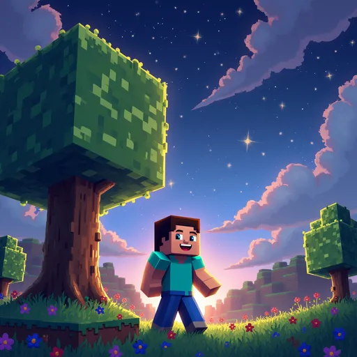 Prompt: hello i would apprecate it if you would make me a banner for planet minecraft 2010
