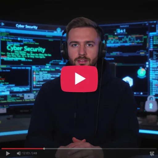 Prompt: create me a video about Cyber Security