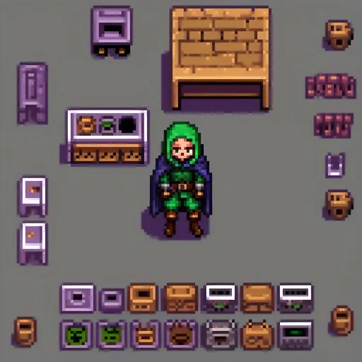OpenArt - Find and Easily Create Customized sprites illustrations Images