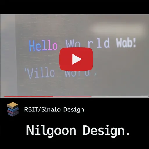 Prompt: سلام من  میخوام یه چنل یو تیوب درباره برنامه نویسی جا.ا اسکریپت درست کنم و از تو عکس بگیرم  قشنگ مثلا اجرای کد هلو ورد رو نشون بده و پایینش هم اسم چنلم یعنی نیلگون دیزاین رو بزاری
