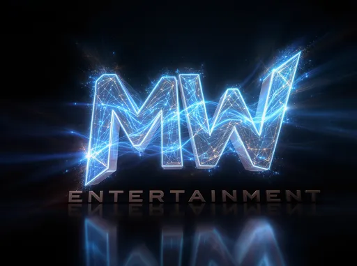 Prompt: Visualize a striking logo for "Most Wanted Entertainment," rendered in an epic 3D design that embodies the essence of futuristic aesthetics. The letters "MW" intertwine seamlessly, in the letters illustrates the passage of time, holographic elements flicker and change as if in motion, creating a sense of evolution and transformation. This scene could be styled in a cinematic and photorealistic manner, evoking a feeling of grand ambition and limitless possibilities.