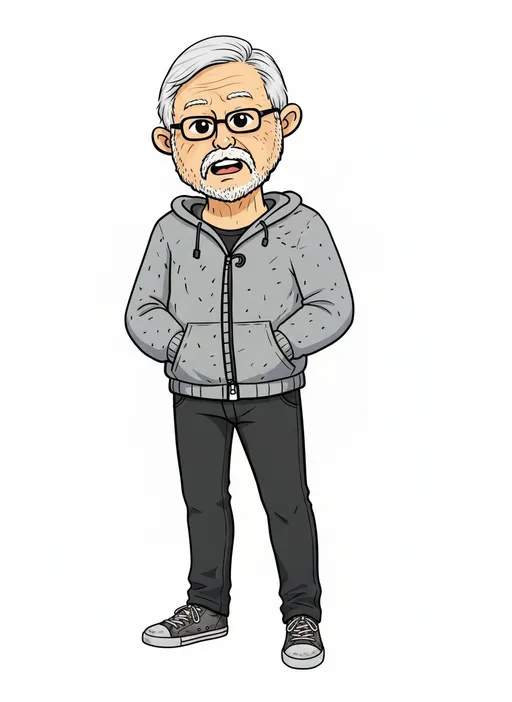 Prompt: The images Image1 represent the character. the character's clothing is Image2. 
Full body character portrait from head to toe including feet and shoes, standing naturally facing forward, neutral pose, wearing complete outfit, feet shoulder-width apart, white background.
Natural daylight, shot on 35mm film, natural color grading, authentic full body photography.
Negative prompt: artificial lighting, overly smooth skin, cropped head or feet, dynamic pose, props, multiple characters, distorted anatomy.
