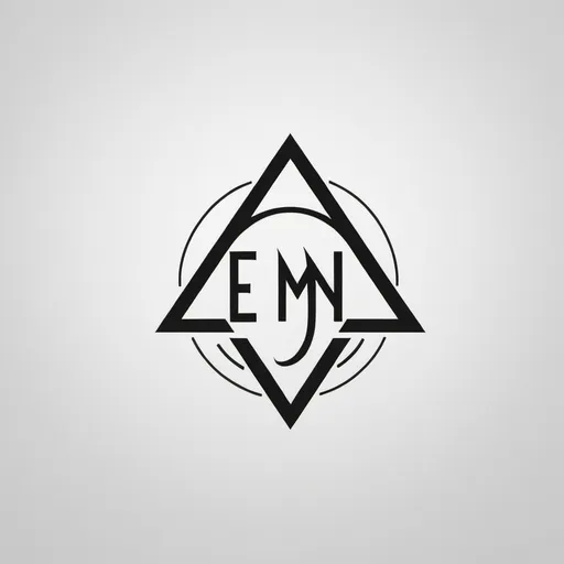 Prompt: simplified logo for a clothing brand called enigma