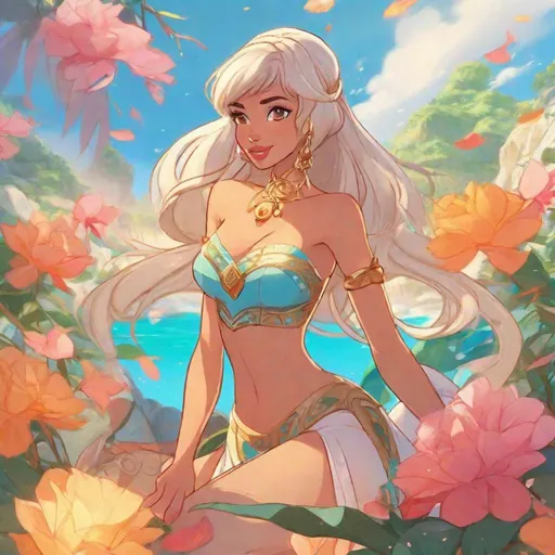 Prompt: 1woman, vivid, super detailed, Kida Disney princess, full body, perfect hands