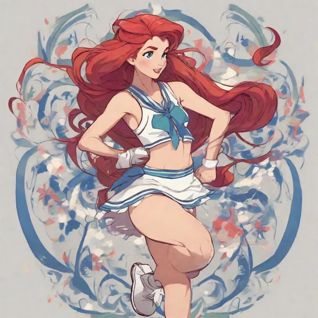 Ariel, anime, cute, girl, rebel, tattoo, teenager ariel, HD phone wallpaper  | Peakpx