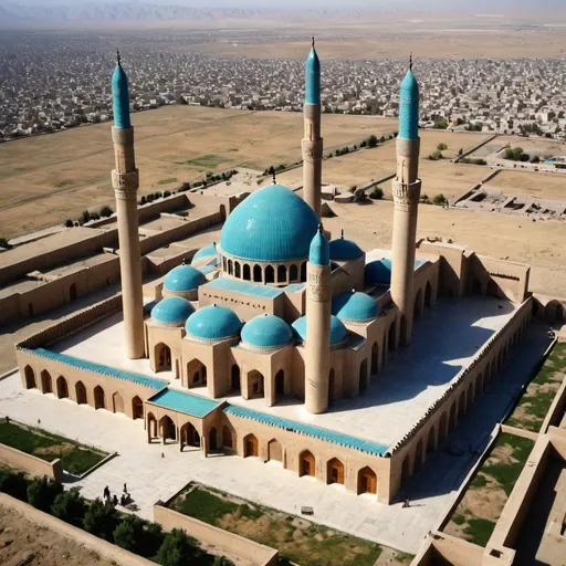 Prompt: Golpayegan Grand Mosque in the Seljuk period