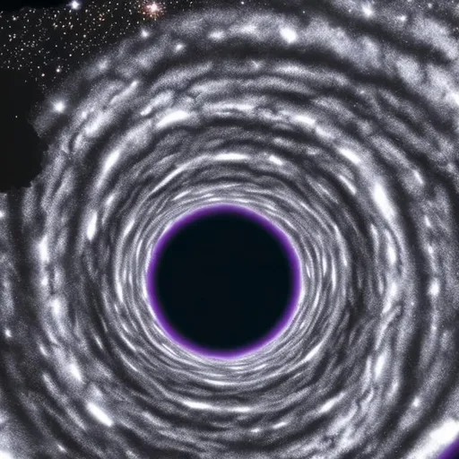 Prompt: Journey through black hole