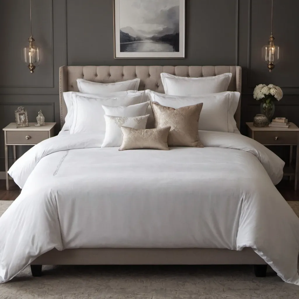 Prompt: create a super comfortable bed with a pillow top. Pillow top. Add some luxury things; this family owns the world. Make the bed with sheets and stuff





