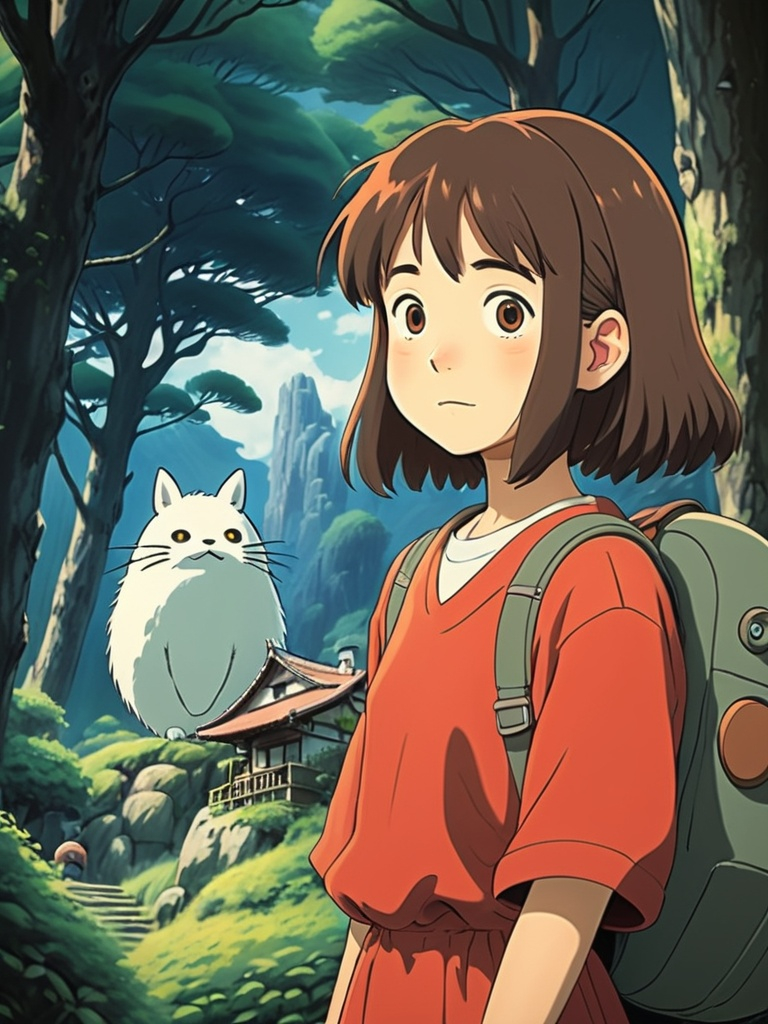 Prompt: Ghibli image style 
