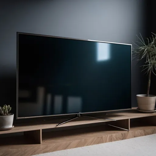 Prompt: image of a tv connected who can't exis