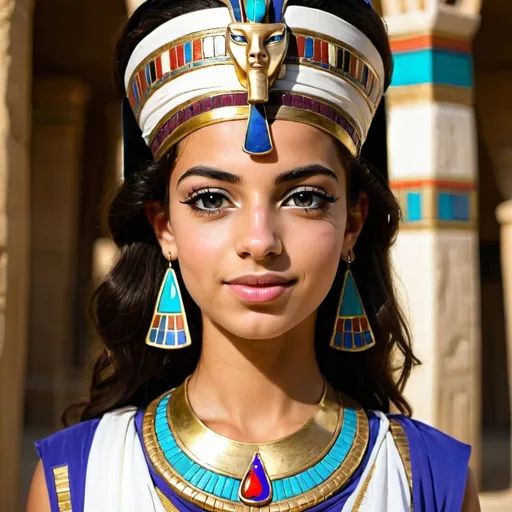 Prompt:  Egyptian Princess young Woman