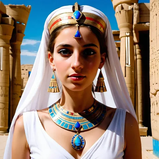 Prompt: Luxor Princess young Woman