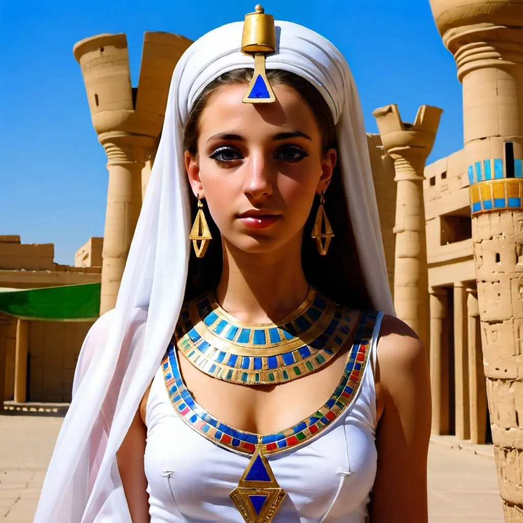 Prompt: Luxor Princess young Woman