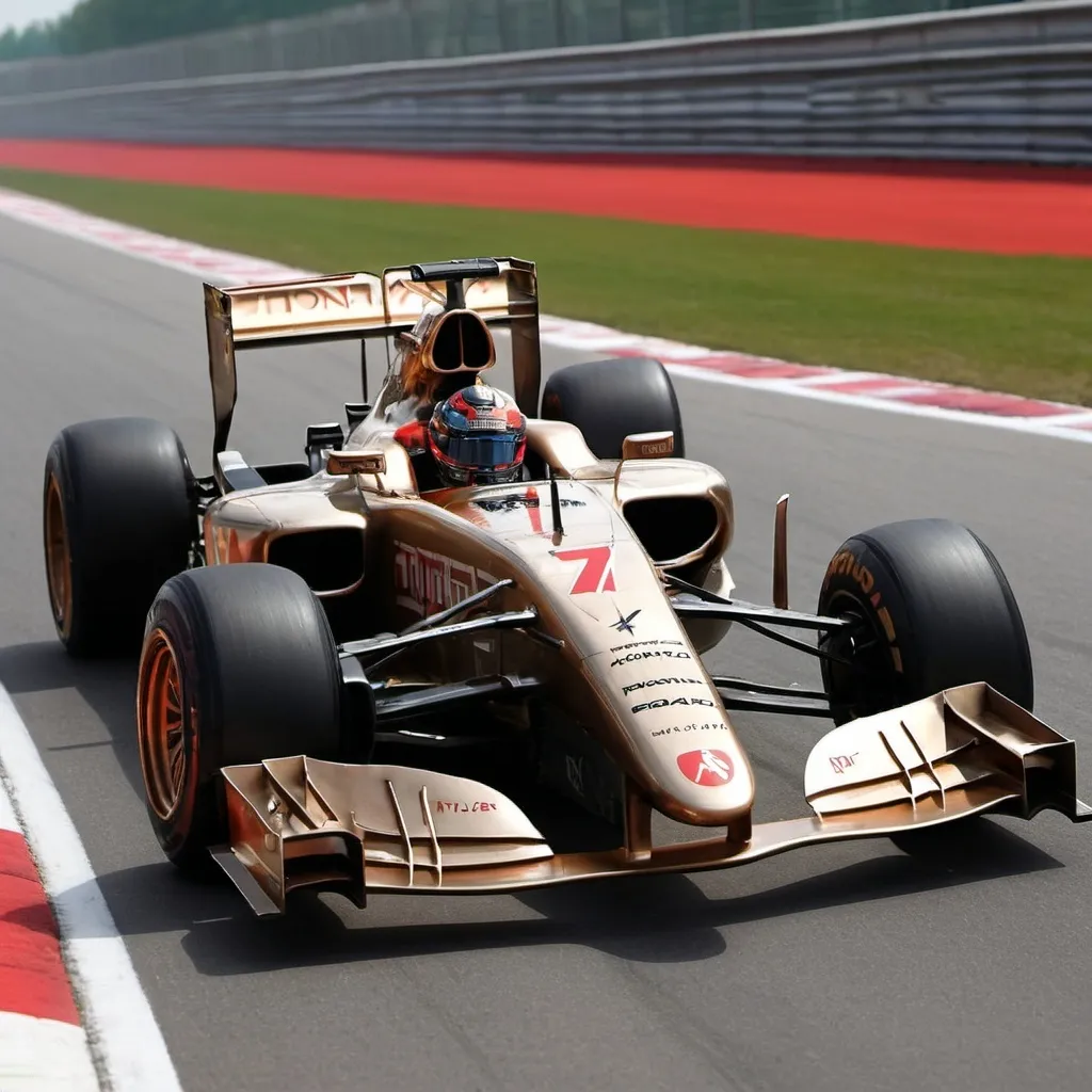 Prompt: images of bronze plans for travel sports package for a trip to italy monza f1