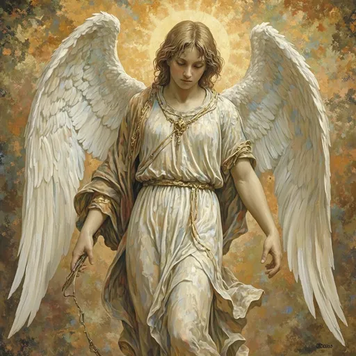 Prompt: Biblically accurate angel, no background 