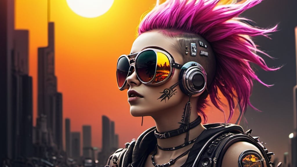 Prompt: Create incredible artwork of Solar Punk 4k wallpaper