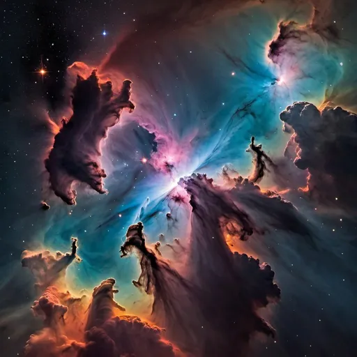 Prompt: Nebula, Dramatic Sky