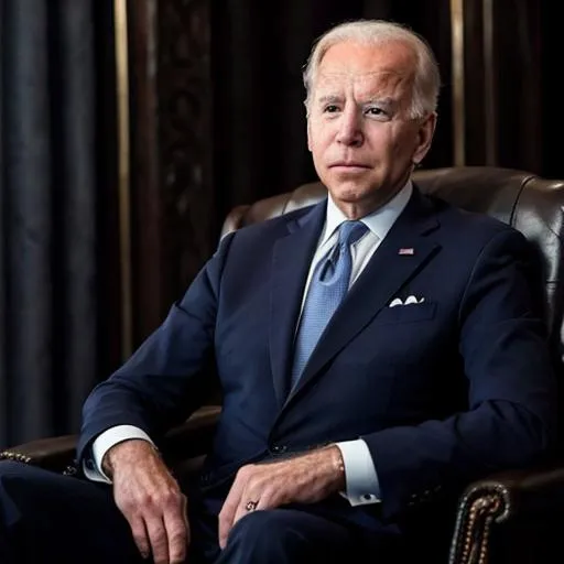 Prompt: realist joe biden sitting on jeffrey epstein