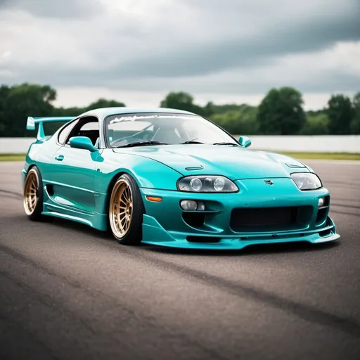 toyota supra mk4, retro vibe, realistic,DRIFTING,pur...