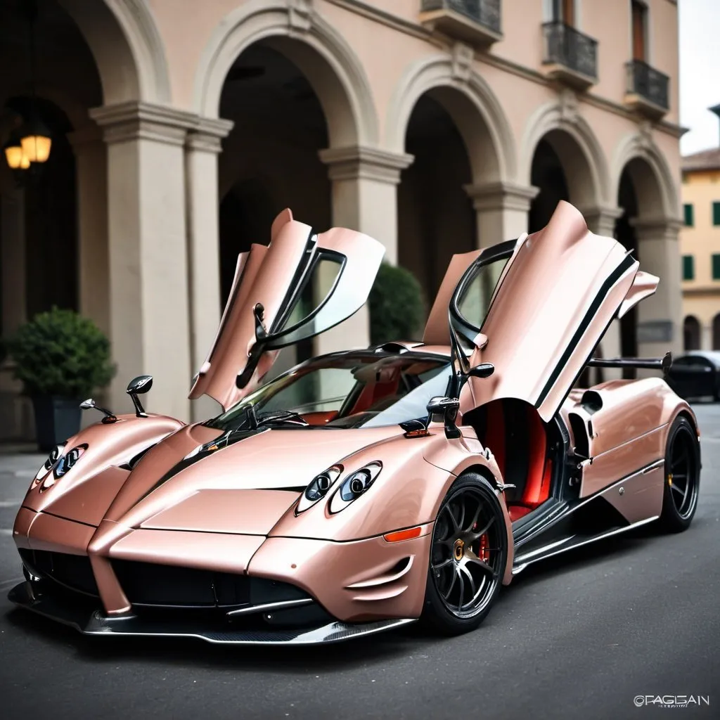 Prompt: The most beautiful Pagani